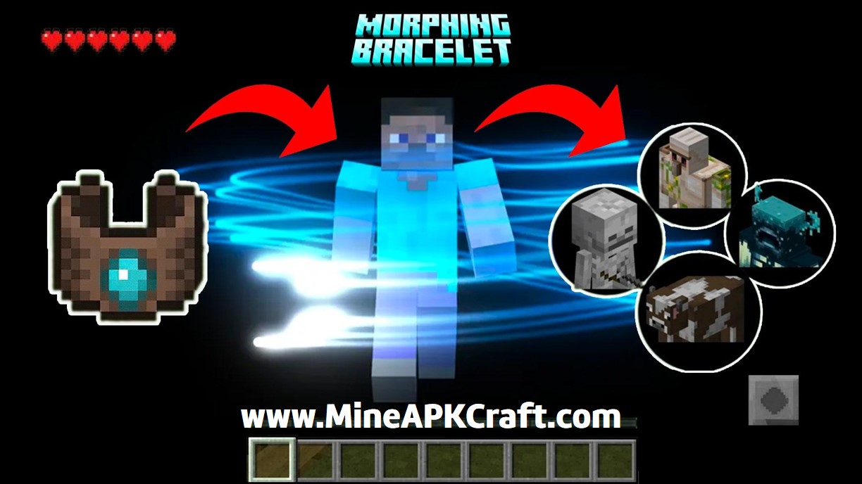 minecraft Morphing Bracelet Addon